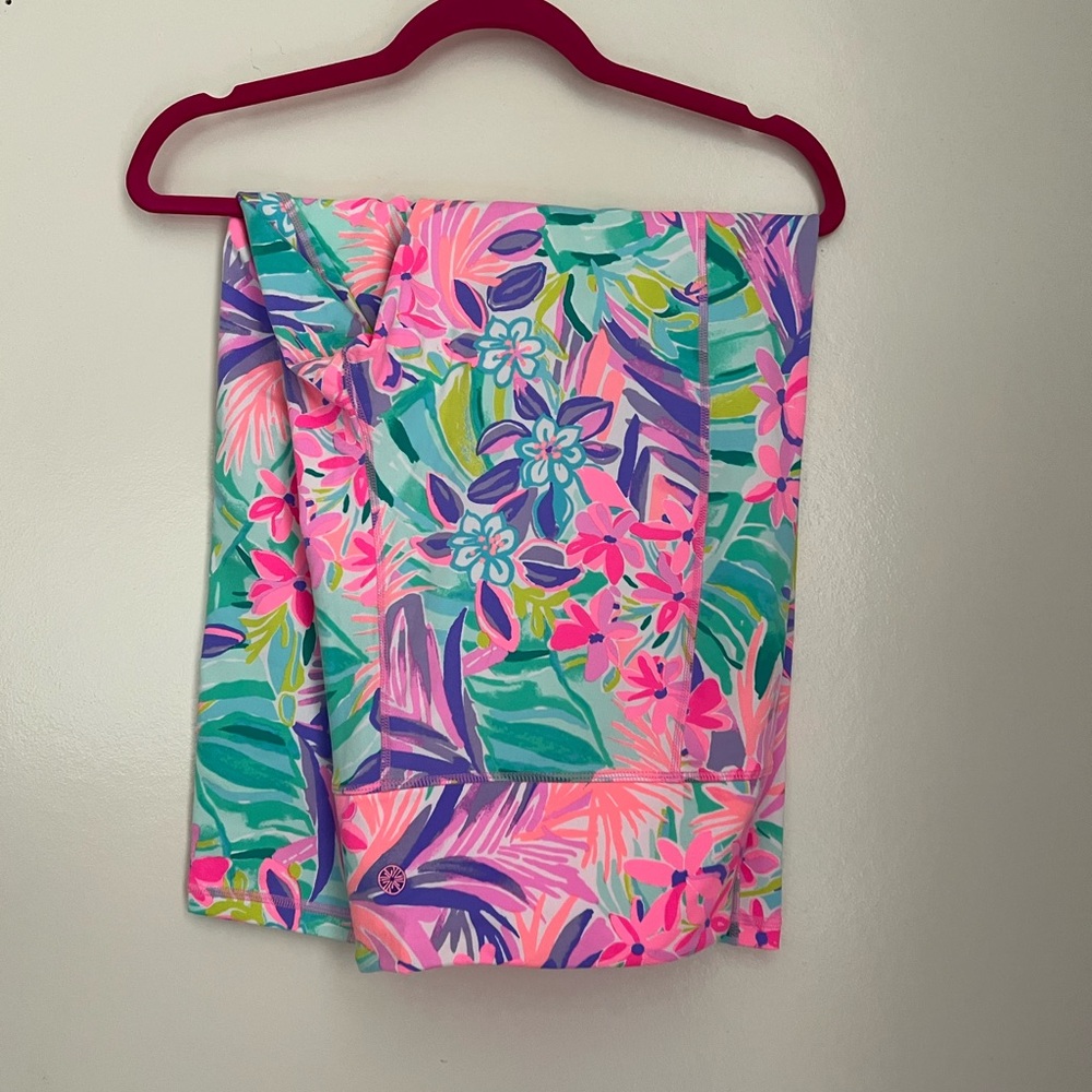 VGUC Lilly Pulitzer Weekender High Rise Midi It Was All A Dream Size XL